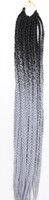 22 Косички SE 60см. 100гр. Омбре Y77  Braid Hair