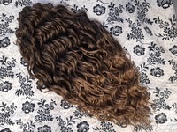 Афролоконы крючковые Ариэль крупная волна#Т8/14А (55см)