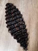 Афролоконы 50см микс черно-коричневые (F1B/130)