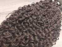 Афролоконы каштан №4 45см