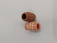 Бусины пластик для украшения дред и кос