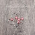 Кольца с бусинами в ассортименте золото,серебро № (5шт )