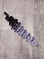 Афролоконы крючковые 50см 1 пучек B28 черно-серые