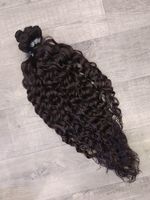 Афролоконы на трессе №4 60см набор крупная волна