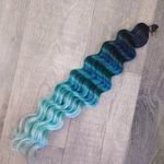 Афролоконы крючковые 50см 1 пучек омбре GREEN